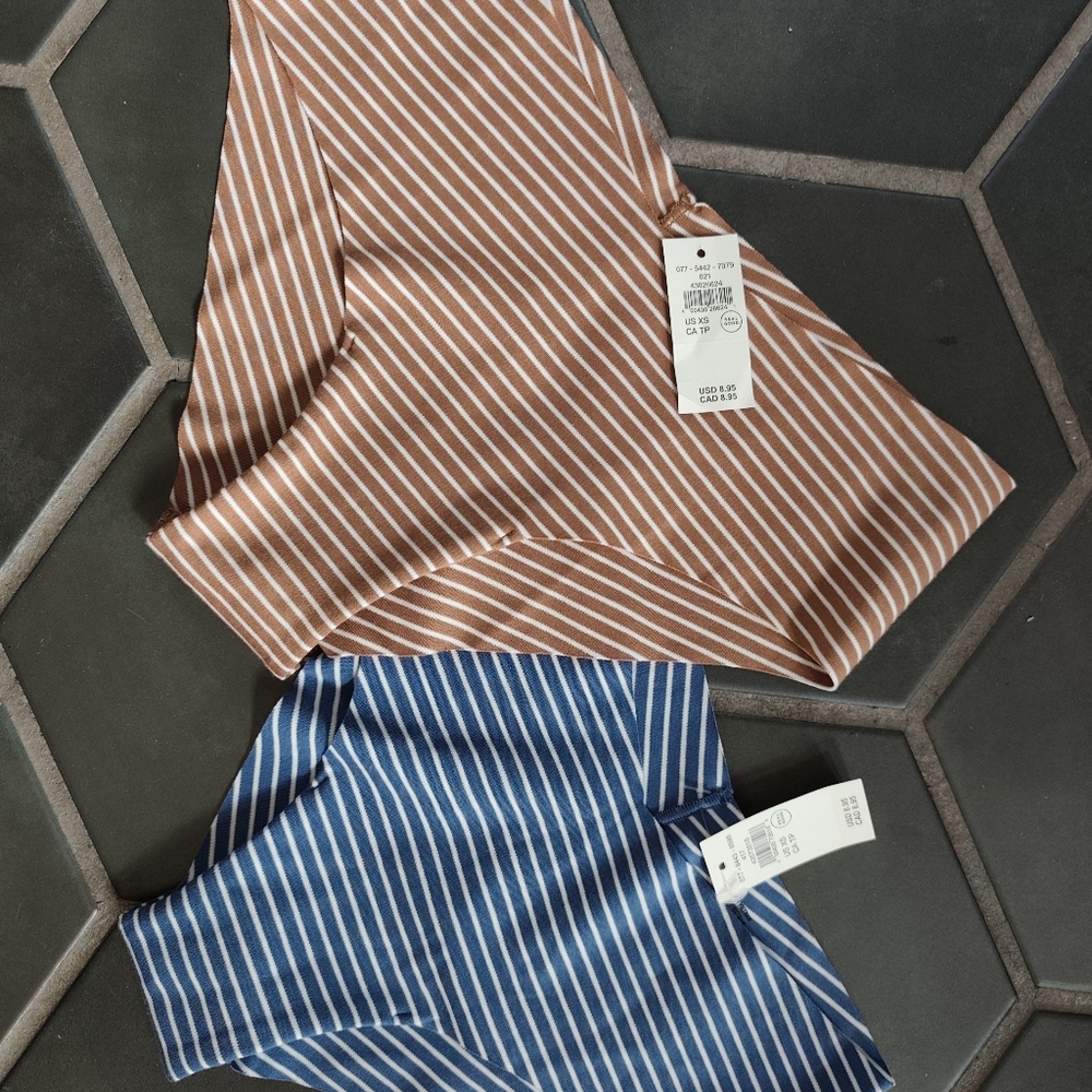 Aerie Striped Panties Xs Set Of 2